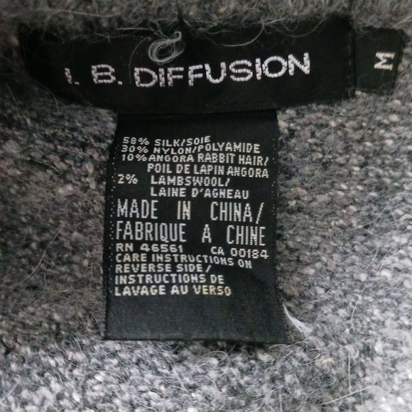 I. B. Diffusion gray skirt. Size medium,  in good condition. - Picture 3 of 4